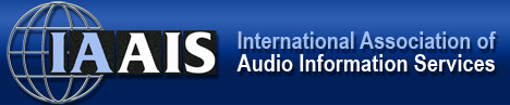 International Association of Audio Information Services Logo
